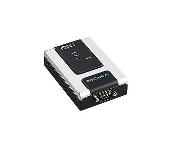 NPort 6150 - 1 port RS-232/422/485 secure device server, 12-48V, w/ adapter by MOXA
